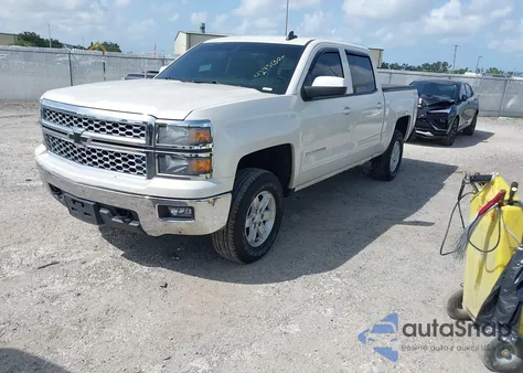 2015 Chevrolet Silverado 1Lt из США, поврежденный, VIN 3GCUKREC2FG195221